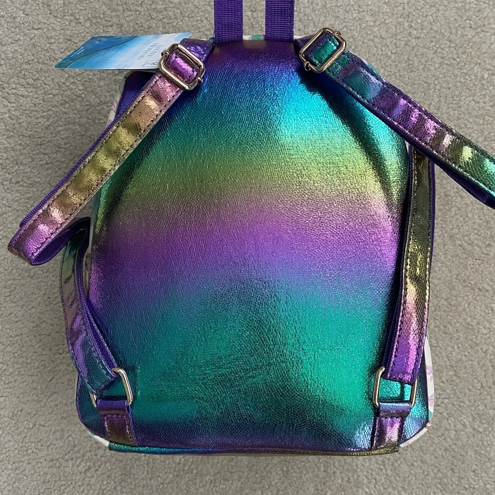 Bioworld Disney Live Action The Little Mermaid Ariel AOP Mini Backpack